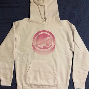 Shoyoroll Hoodie Hoody White and Pink NEW